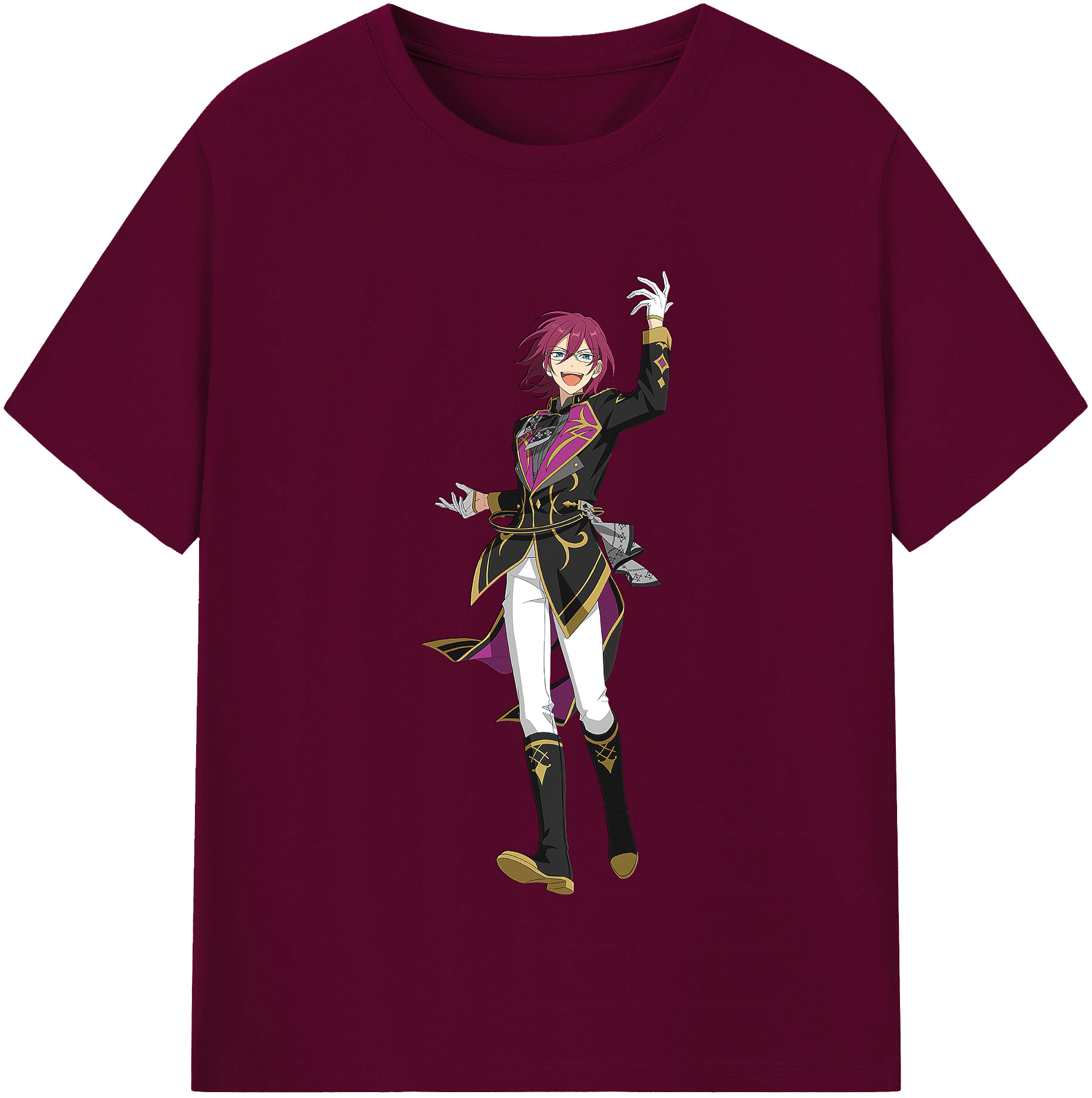 （画像用） あんさんぶるスターズ! Ensemble Stars レディースカジュアルプリントTシャツ（綿100％）